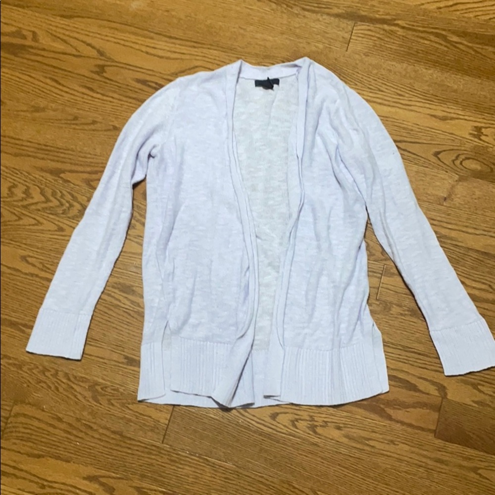 Thin purple cardigan from gap size xs